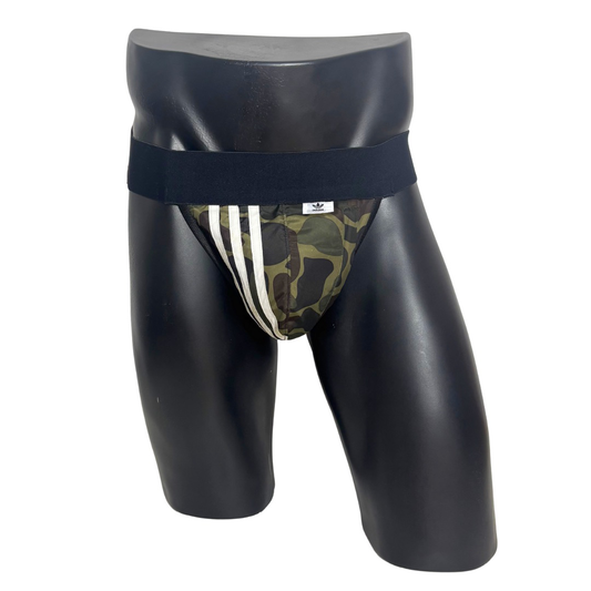 Adidas 3 Stripes Military Pocket Jockstrap/Thong