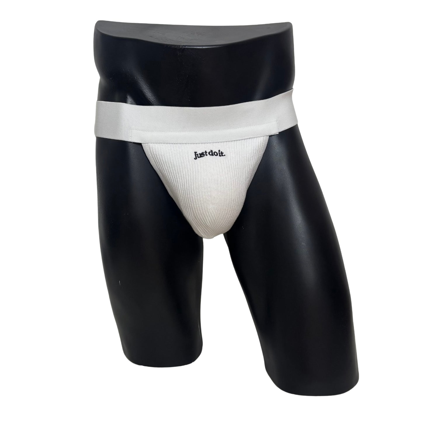 Nike Just Do It White Socks Jockstrap/Thong