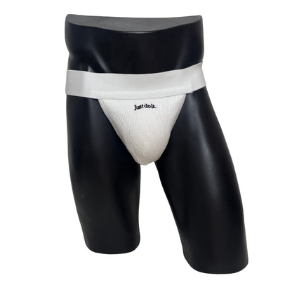 Nike Just Do It White Socks Jockstrap/Thong
