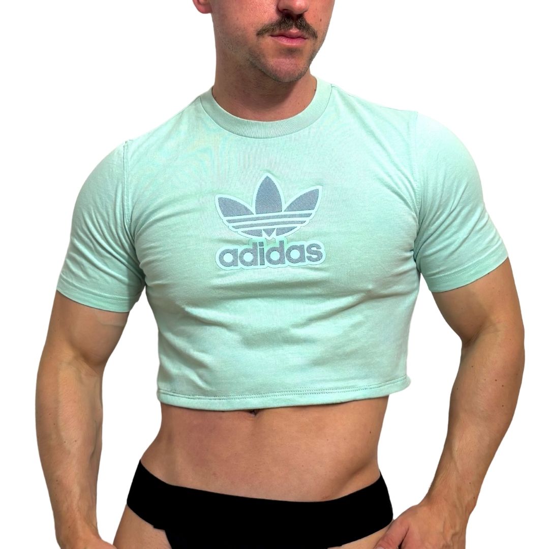 Adidas Originals Mint Green Crop Top