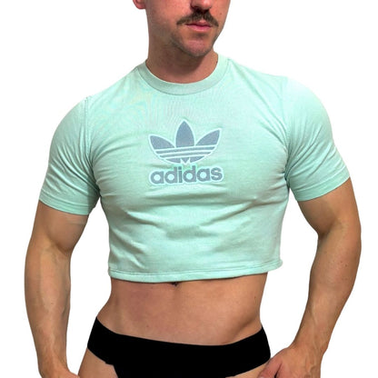 Adidas Originals Mint Green Crop Top