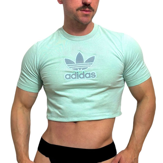 Adidas Originals Mint Green Crop Top