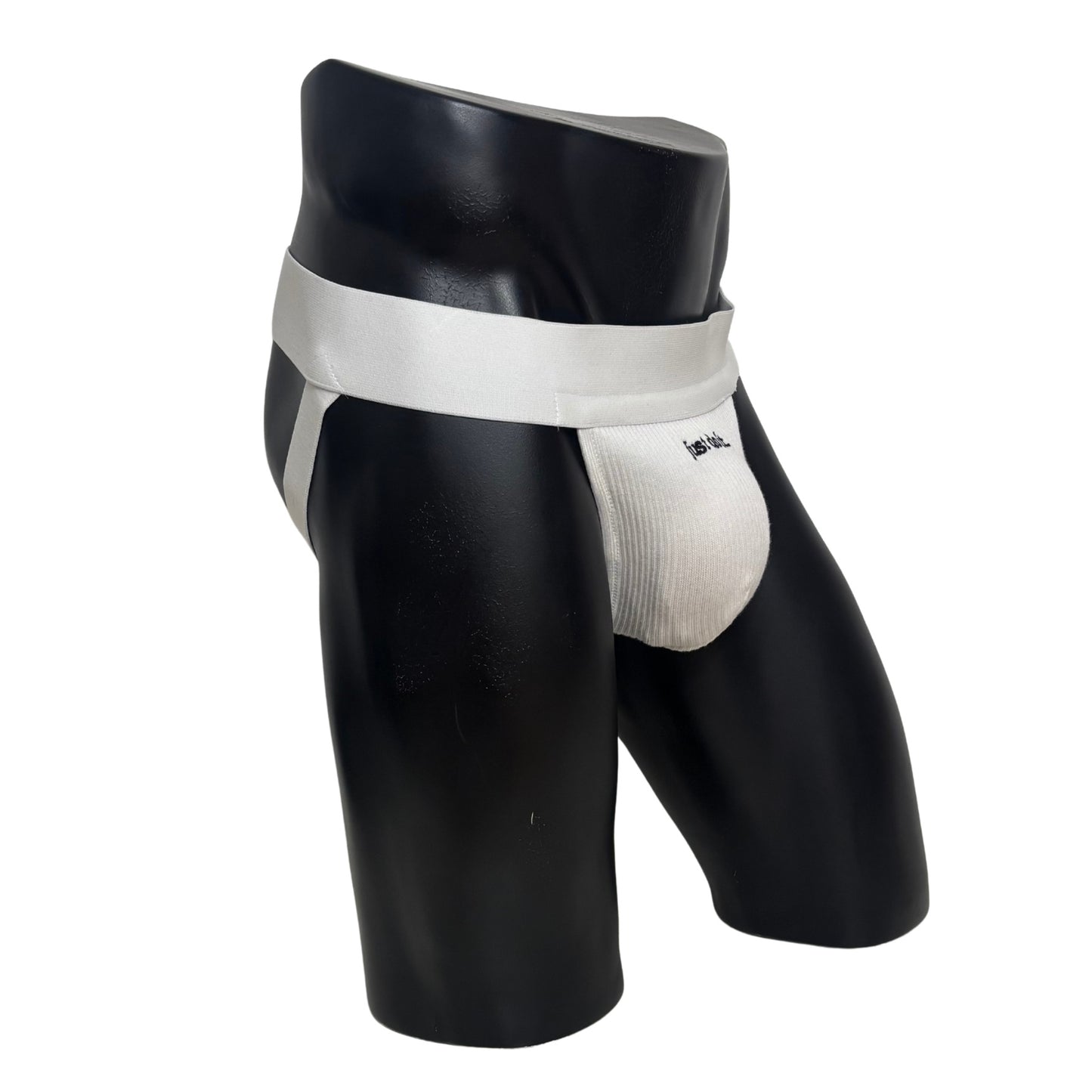 Nike Just Do It White Socks Jockstrap/Thong