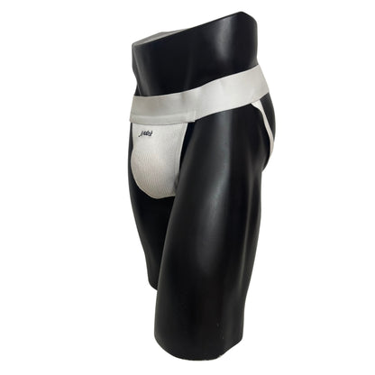 Nike Just Do It White Socks Jockstrap/Thong