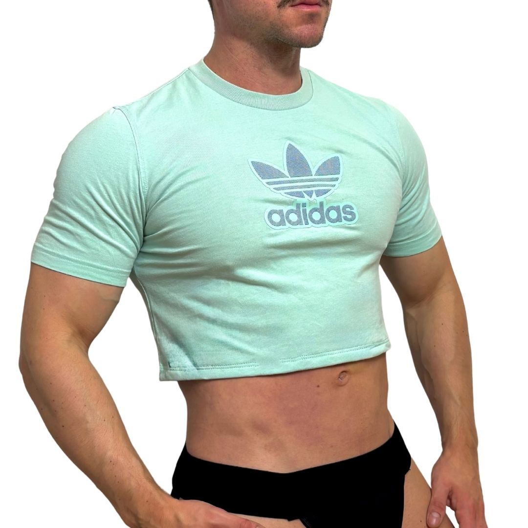 Adidas Originals Mint Green Crop Top