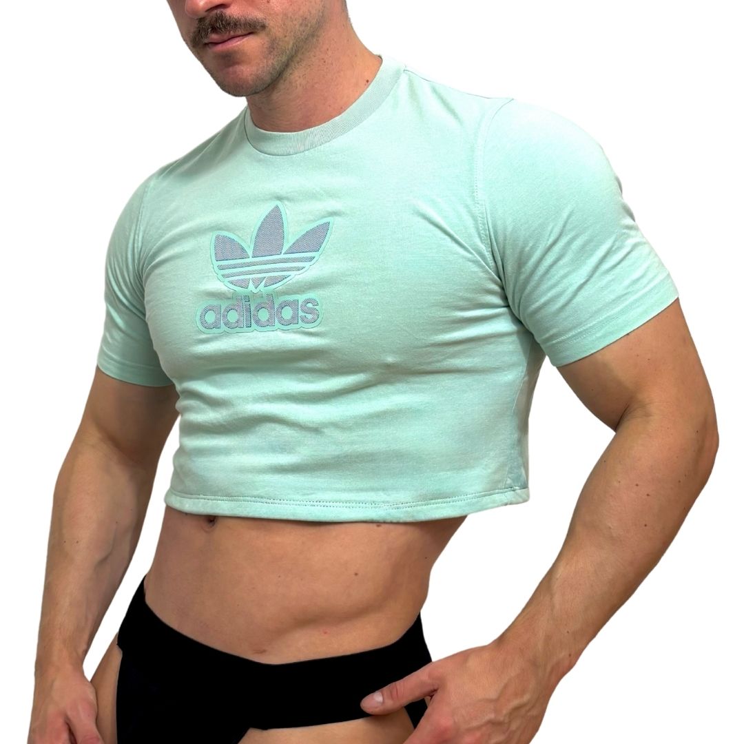 Adidas Originals Mint Green Crop Top