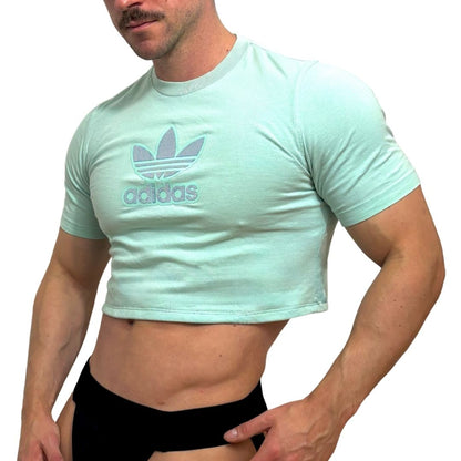 Adidas Originals Mint Green Crop Top