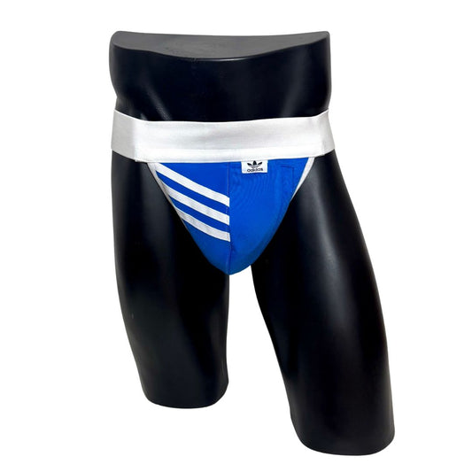 Adidas 3 Stripes Royal Blue Pocket Jockstrap/Thong