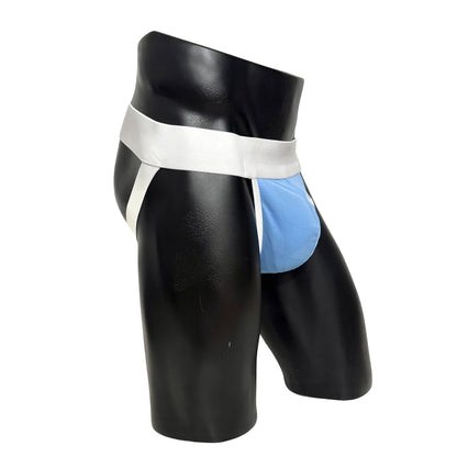 Nike Swoosh Sky Blue Jockstrap/Thong