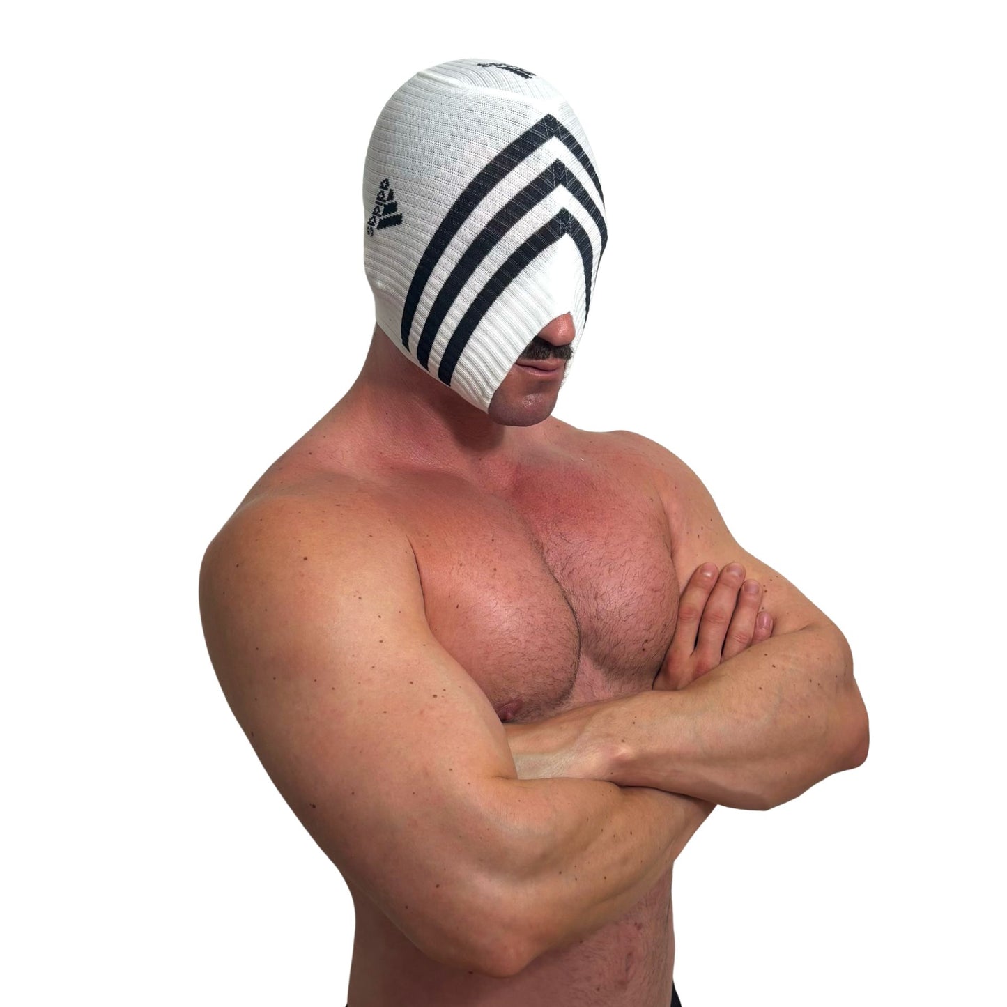 Adidas Sport 3 bands SOCKsucker White Mask