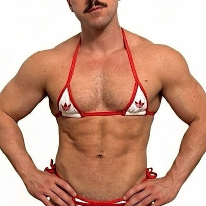 Adidas Originals Red Bro Bra