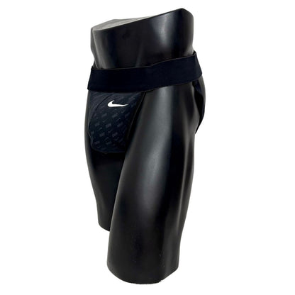 Nike Black Logo Pattern Jockstrap/Thong