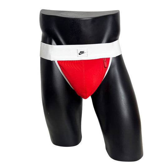 Nike Red Pocket Jockstrap/Thong