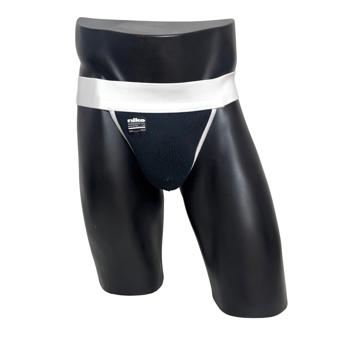 Nike Established 1972 Label Black Inverse Socks Jockstrap/Thong