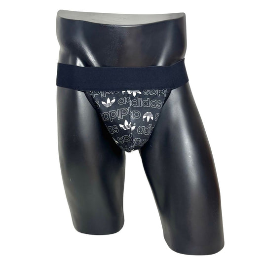 Adidas Originals All Over Logo Print Jockstrap/Thong 3.0