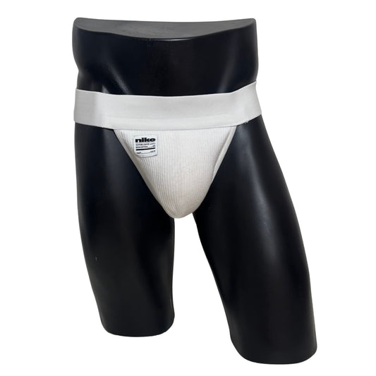 Nike Established 1972 Label White Socks Jockstrap/Thong