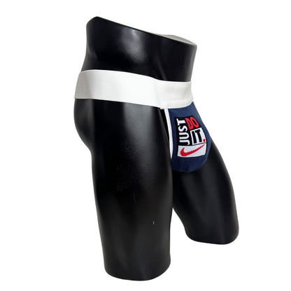Nike Retro Just Do It Dark Blue Socks Jockstrap/Thong