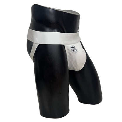 Nike Established 1972 Label White Socks Jockstrap/Thong