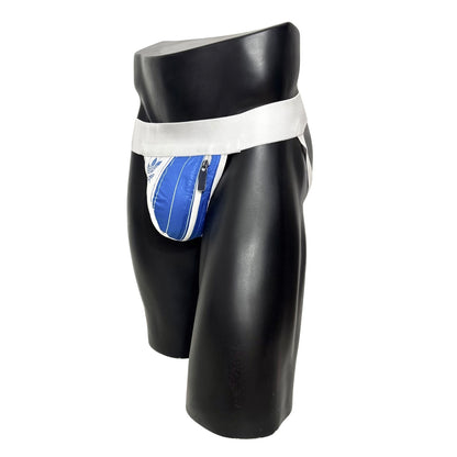 Adidas Originals Iconic Blue Logo Pocket Jockstrap/Thong