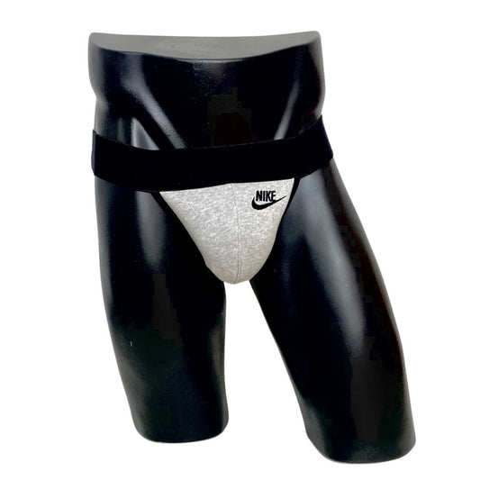 Nike Gray Logo Jockstrap/Thong
