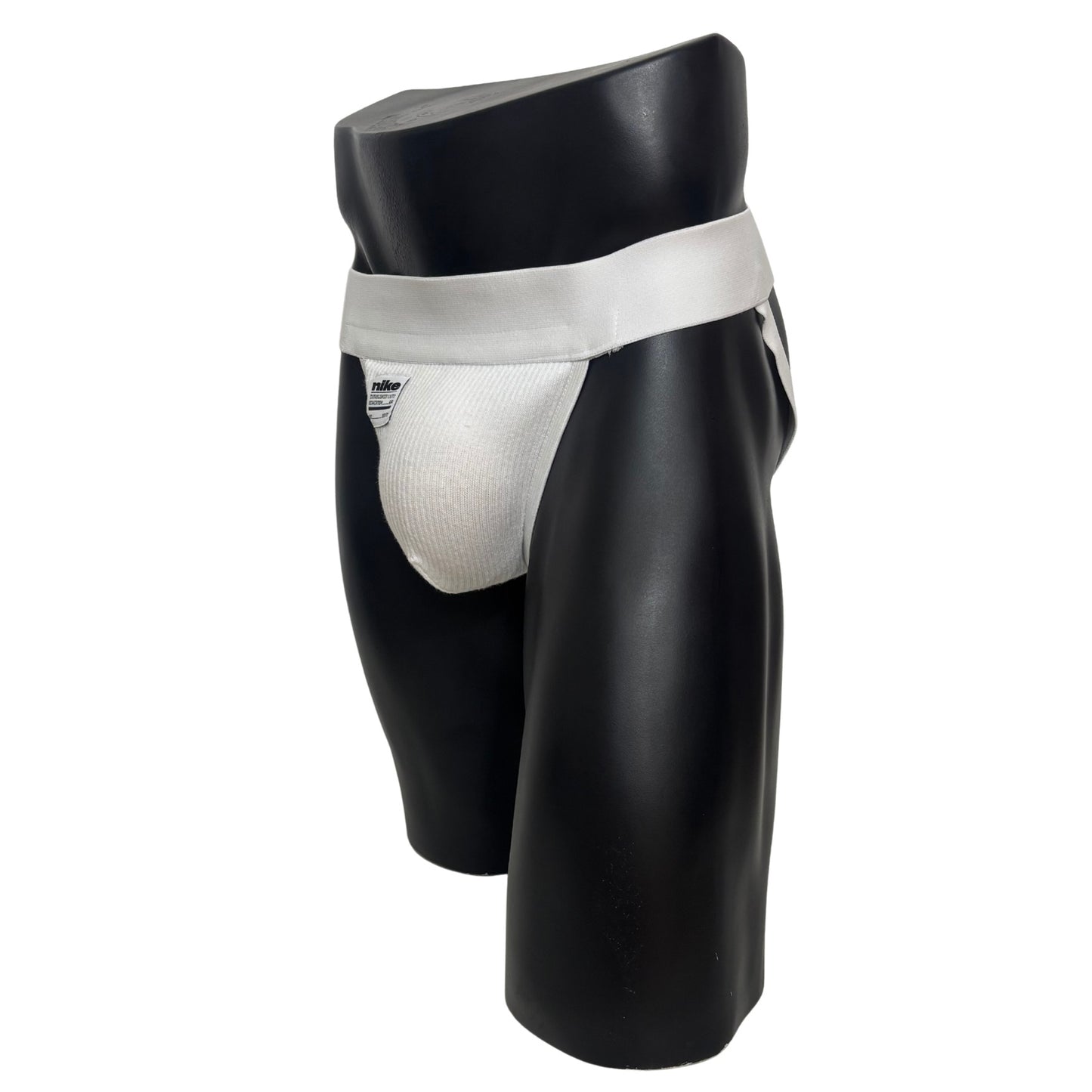Nike Established 1972 Label White Socks Jockstrap/Thong