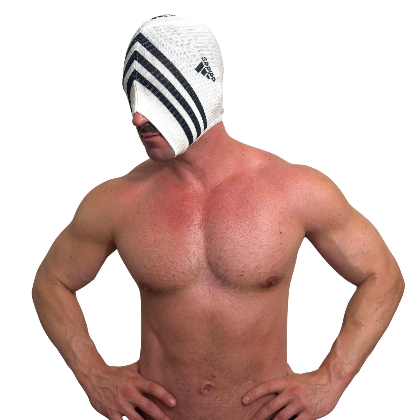 Adidas Sport 3 bands SOCKsucker White Mask