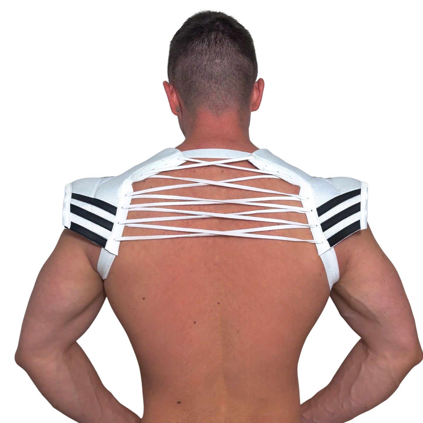 Adidas Boxing White Shoulder Pads