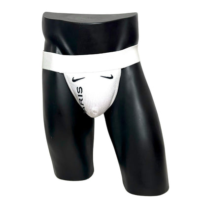 Nike Soccer Paris White Socks Jockstrap/Thong