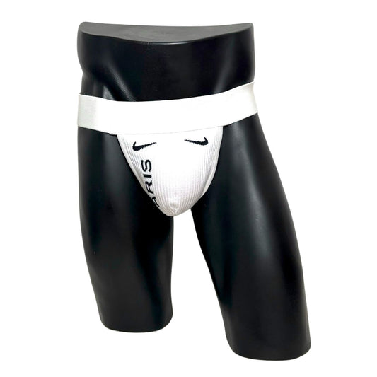 Nike Soccer Paris White Socks Jockstrap/Thong
