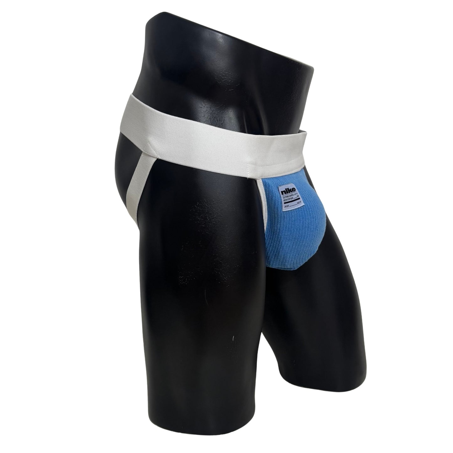 Nike Established 1972 Label Blue/White Socks Jockstrap/Thong