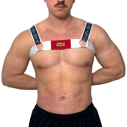 Lacoste  Red/Blue/White Harness