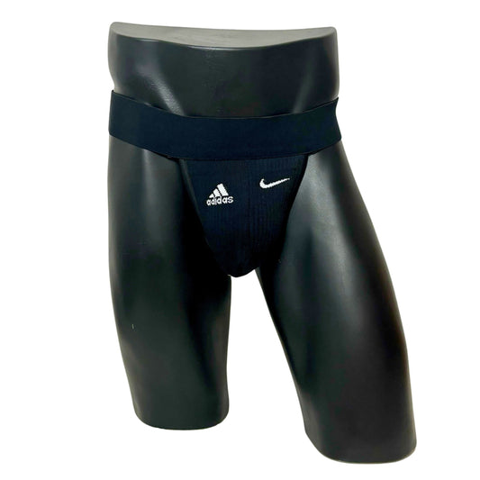 Adidas&Nike Fusion Black Socks Jockstrap/Thong