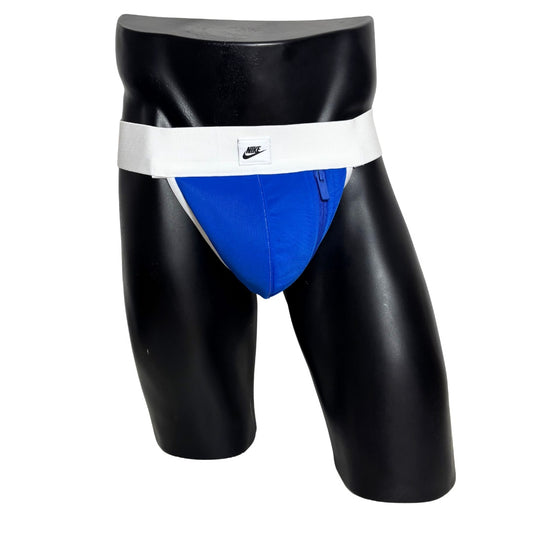 Nike Blue Pocket Jockstrap/Thong