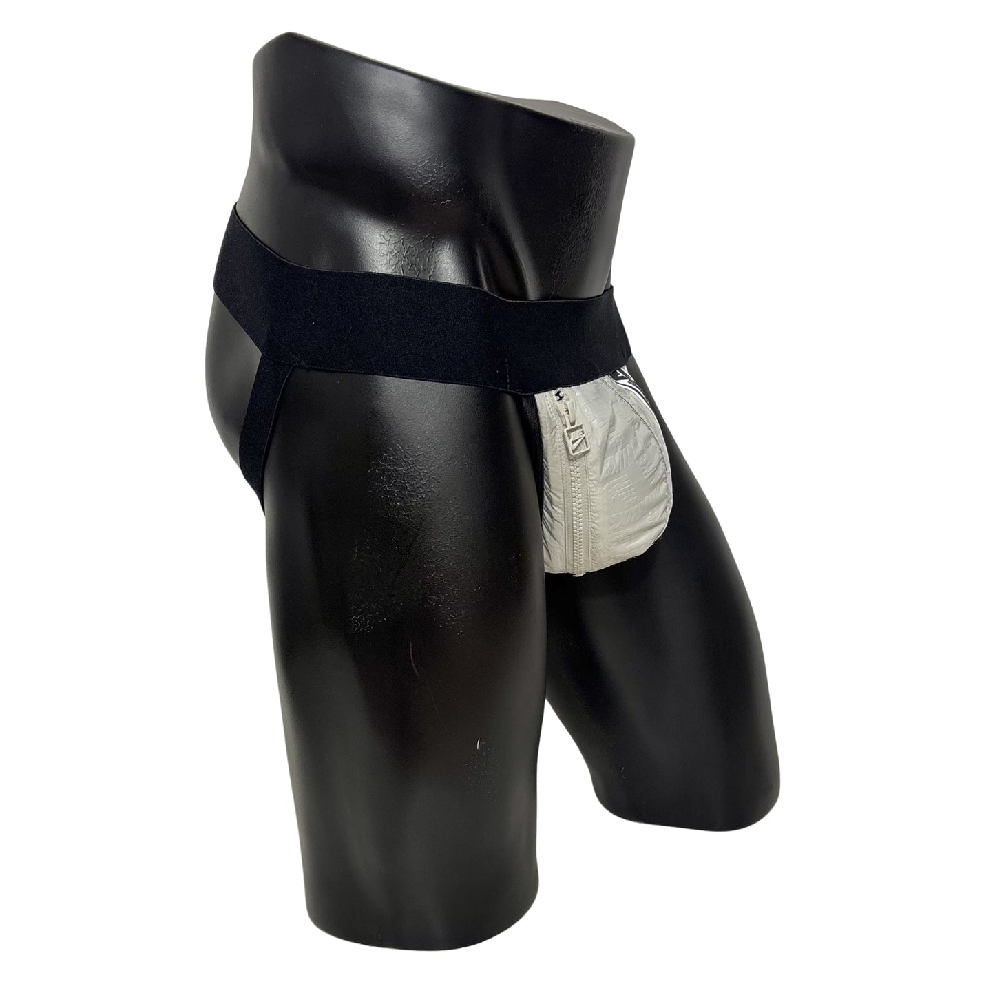 Nike Silver Gray Pocket Jockstrap/Thong