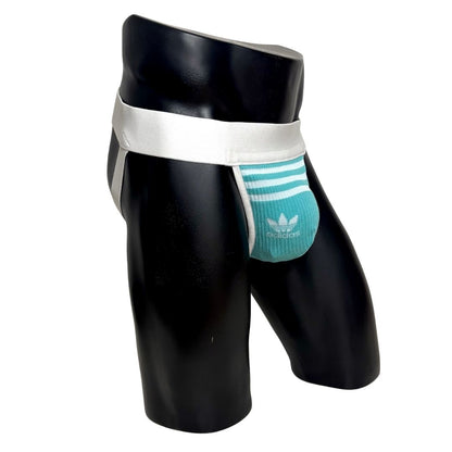Adidas Originals Mint Green Socks Jockstrap/Thong