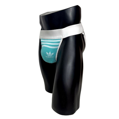 Adidas Originals Mint Green Socks Jockstrap/Thong