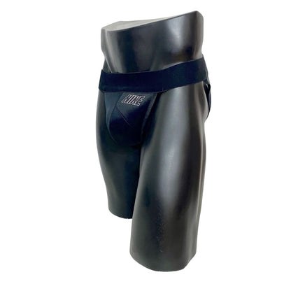 Nike Black White Outline Swoosh Jockstrap/Thong
