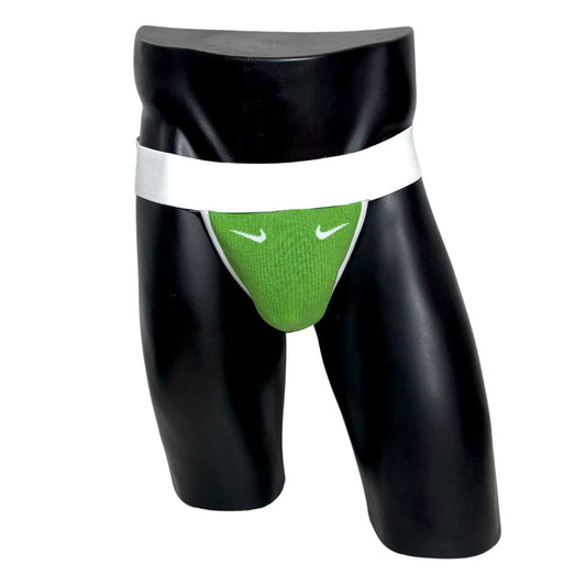 Nike Sport Socks Green Jockstrap/Thong