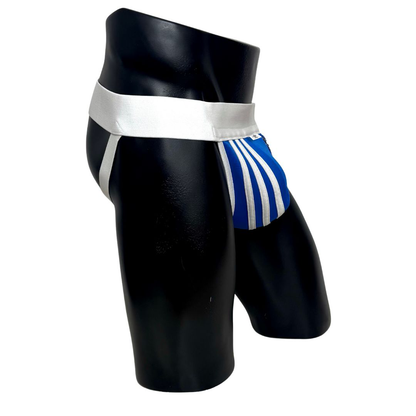 Adidas 3 Stripes Royal Blue Pocket Jockstrap/Thong 2.0