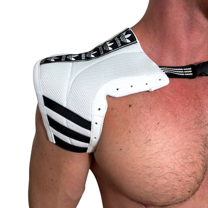 Adidas Boxing White Shoulder Pads