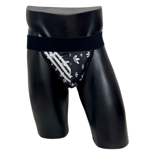 Adidas Originals All Over Logo Print Jockstrap/Thong