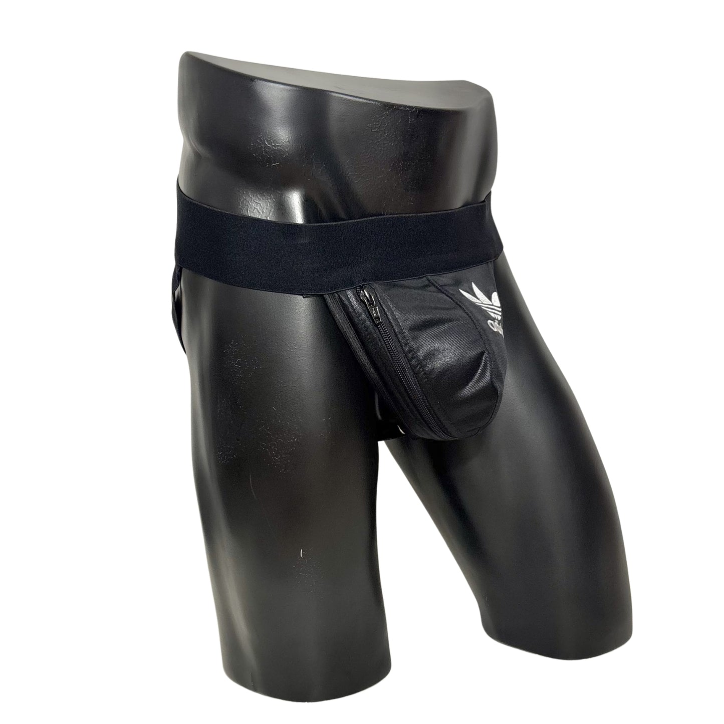 Adidas Originals Black Logo Pocket Jockstrap/Thong