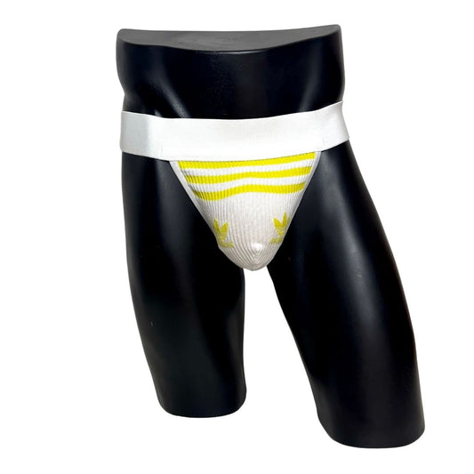 Adidas Originals Lemon Yellow Socks Jockstrap/Thong