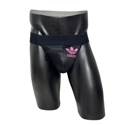 Adidas Originals Hot Pink Logo Pocket Jockstrap/Thong