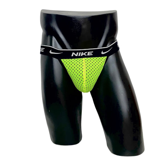 Nike Neon Green Mesh Jockstrap/Thong