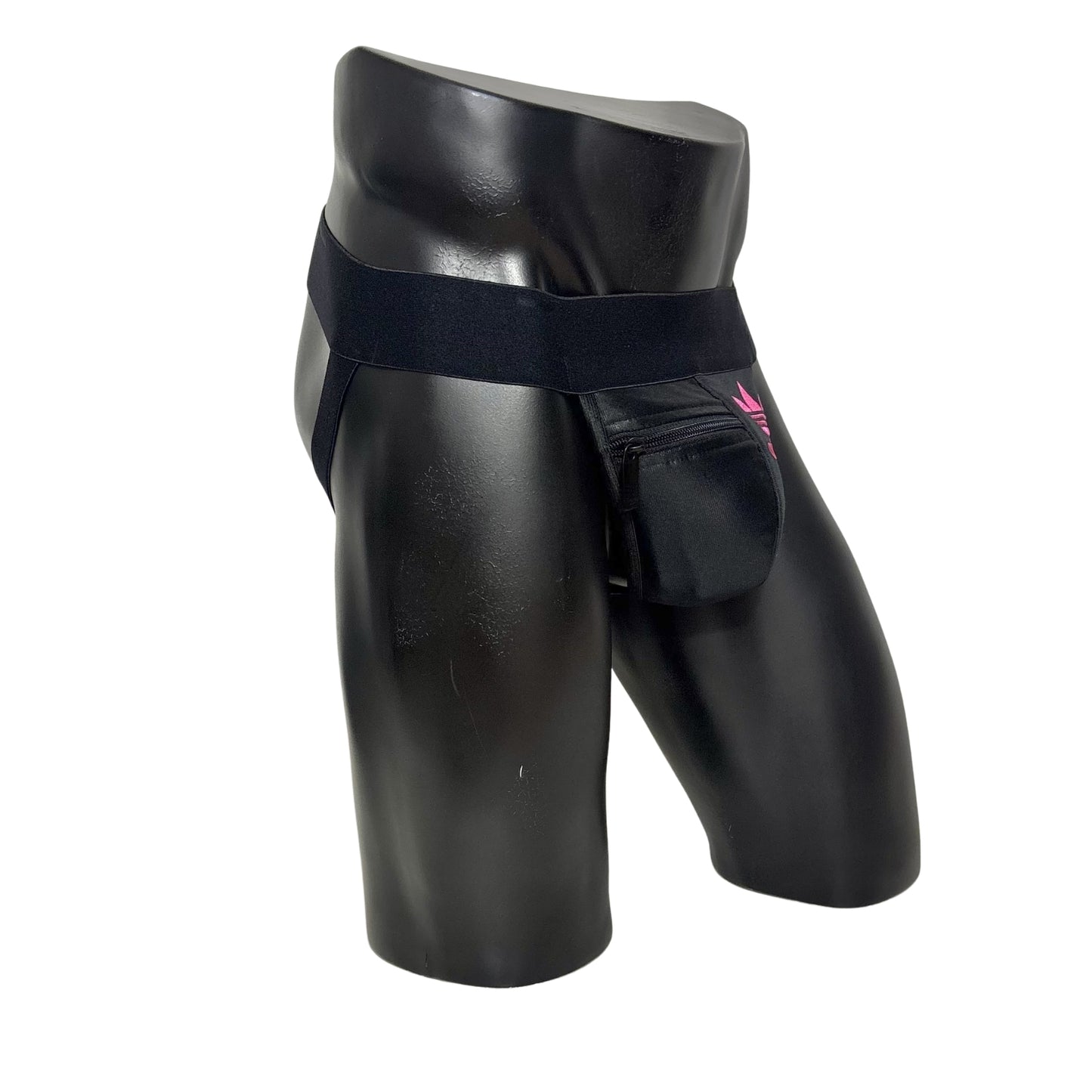 Adidas Originals Hot Pink Logo Pocket Jockstrap/Thong