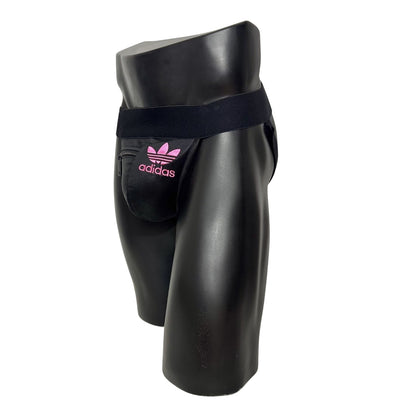 Adidas Originals Hot Pink Logo Pocket Jockstrap/Thong