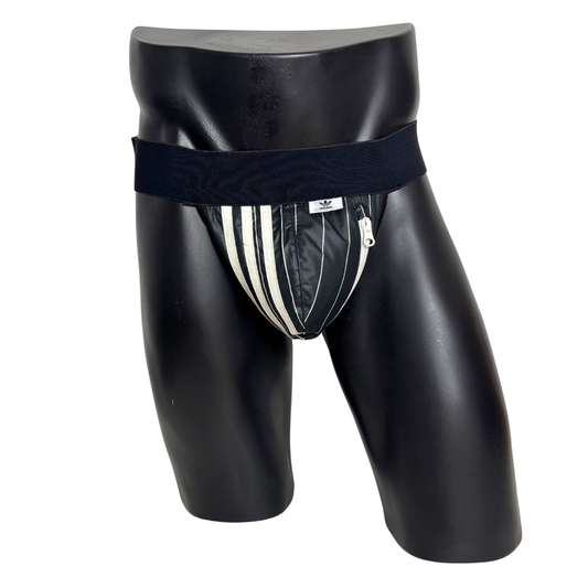 Adidas 3 Stripes Black Pocket Jockstrap/Thong 2.0
