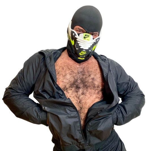 Air Max 90 Neon Green Black Mask