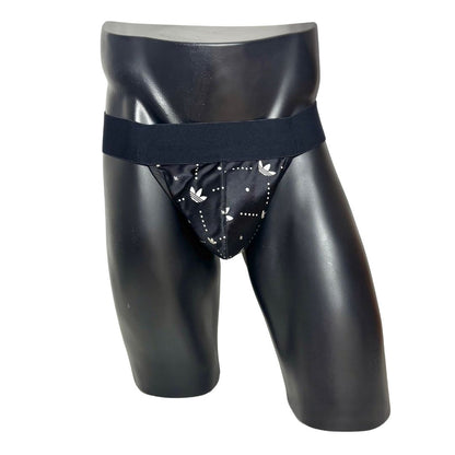 Adidas Originals All Over Logo Print Jockstrap/Thong 3.0